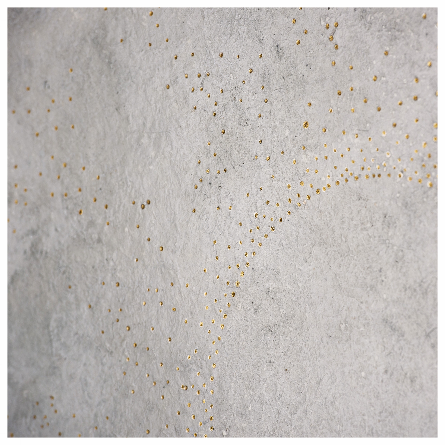 The constellation - Lacquer with holes engraved - Size : 100 cm dia