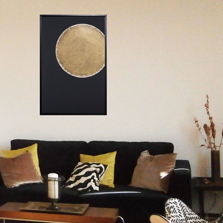 Red moon - Paintings collection - particular client - Courbevoie