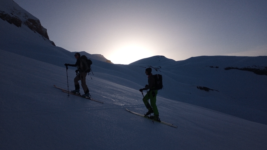 Aufstieg zum Schneehore