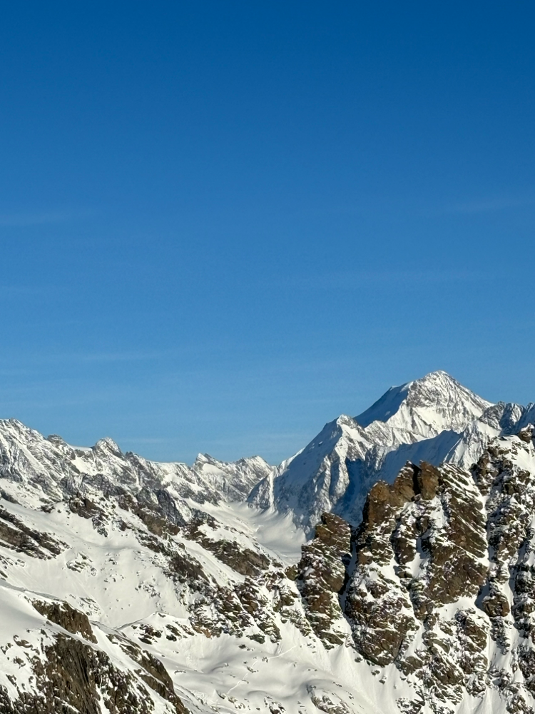 Aletschhorn mit Lötschenlücke