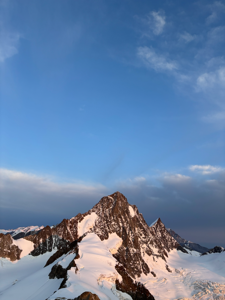 Finsteraarhorn vom Oberaarhorn