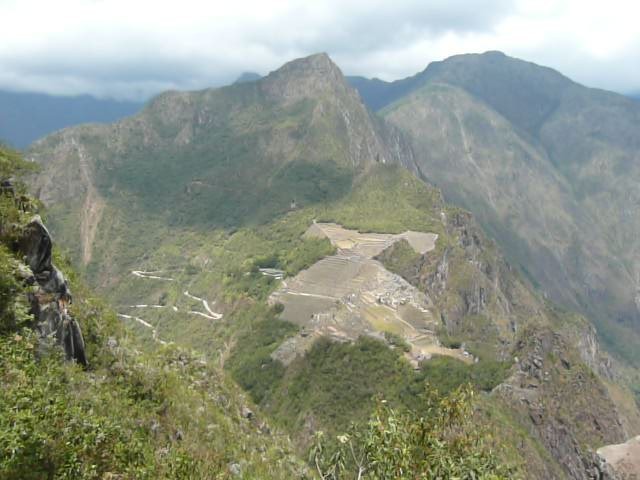 Blick vom Whyna Picchu