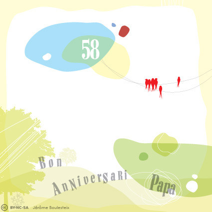 Carta d'anniv 58