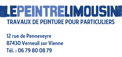 Carta de vesita Le Peintre Limousin