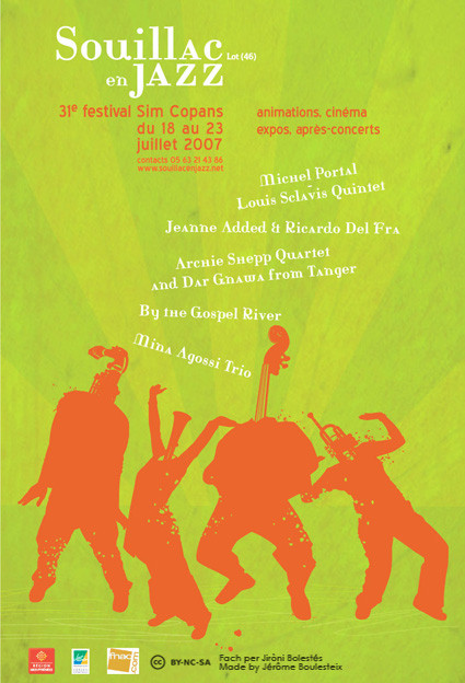Aficha Fest. Souillac en Jazz