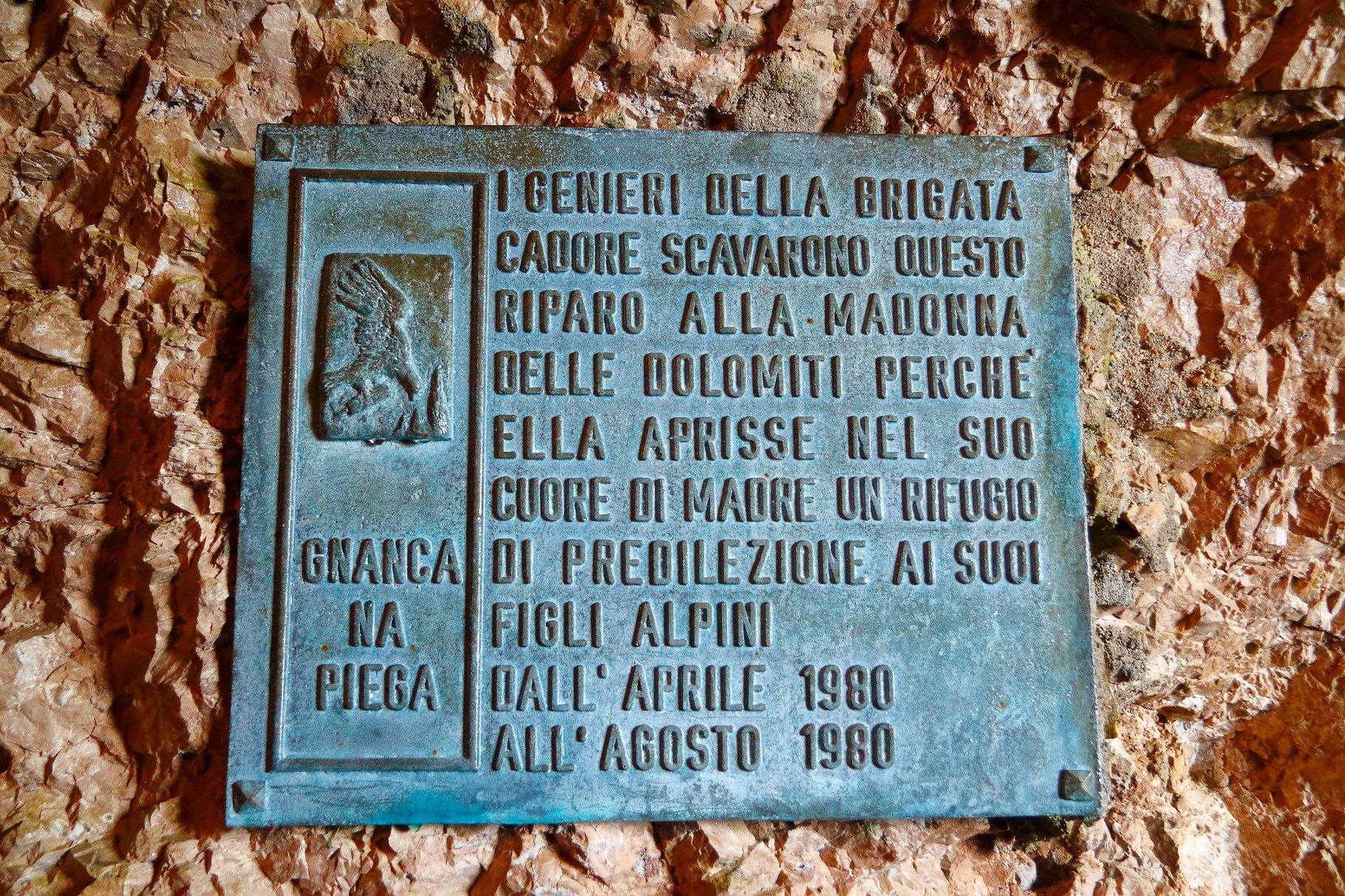 Marmolada "Grotta della Madonna"