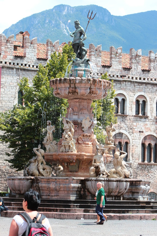 Trento Fontana del Dio Nettuno