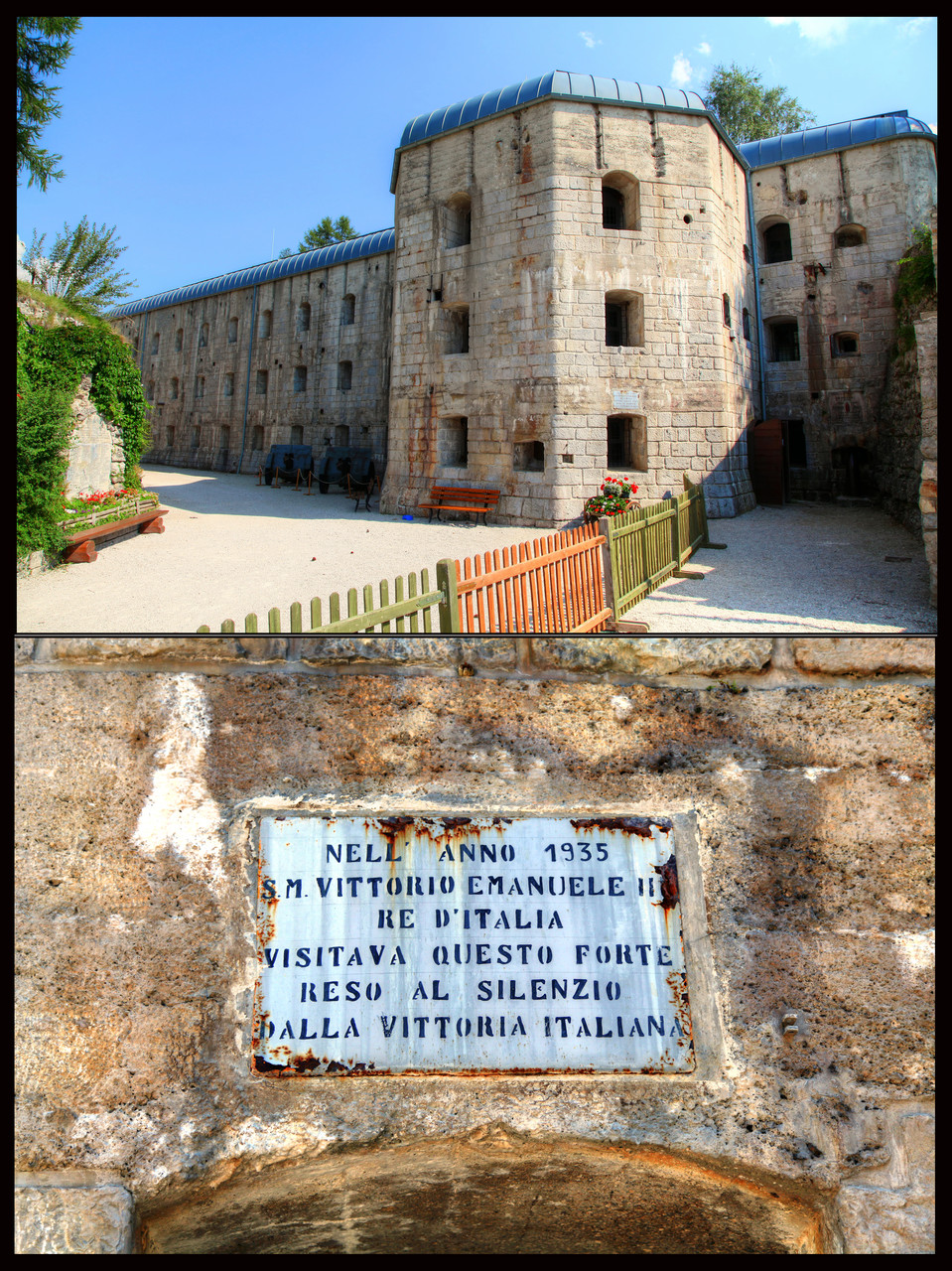 Forte Belvedere Lavarone (TN) forte austriaco della I guerra mondiale