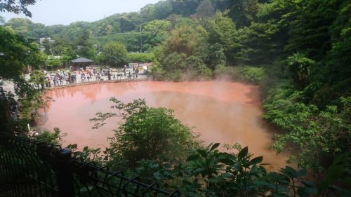 大分県血の池地獄２（九州工場）