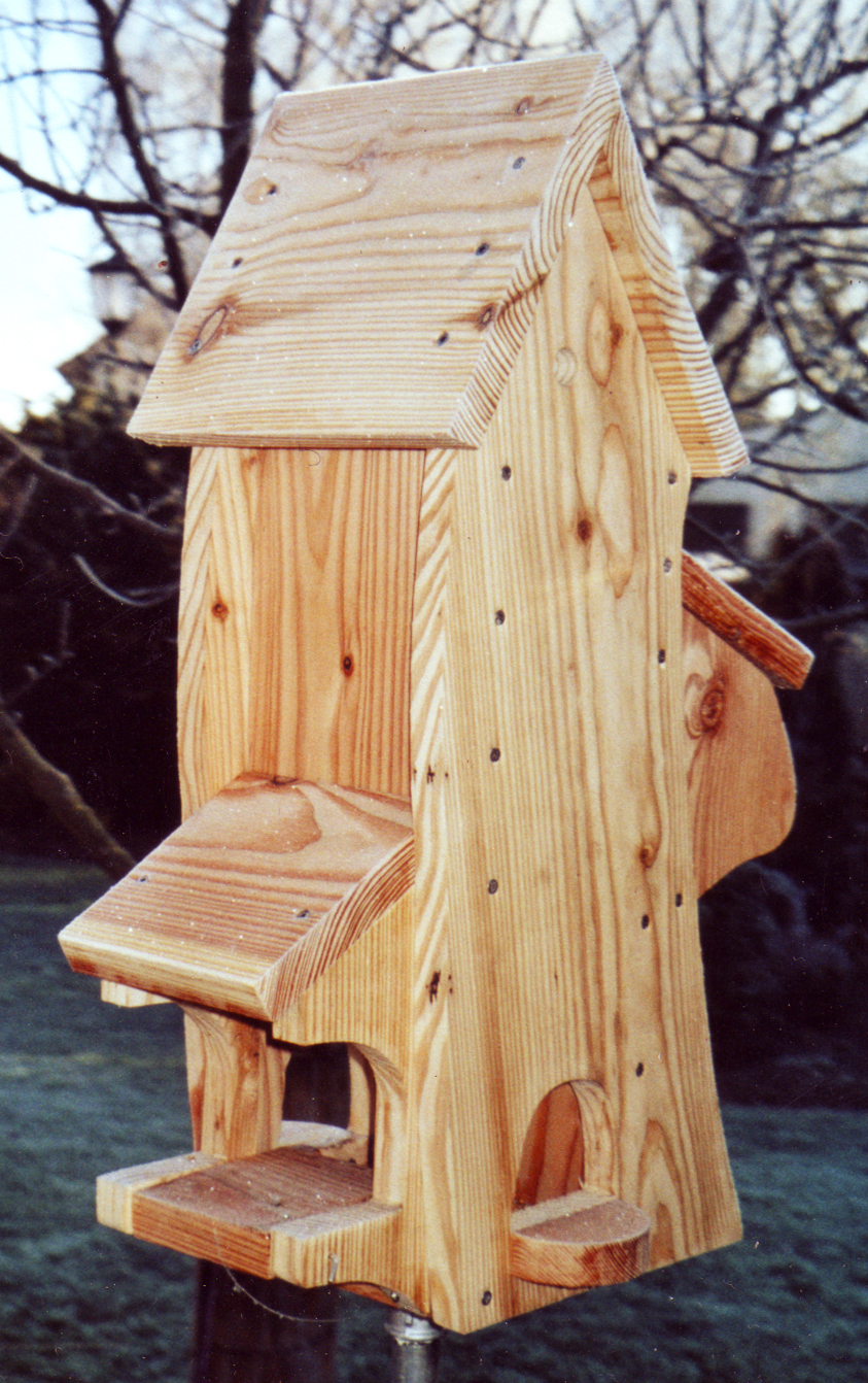 Kurs Vogelhäuser Haus eines Teilnehmers
