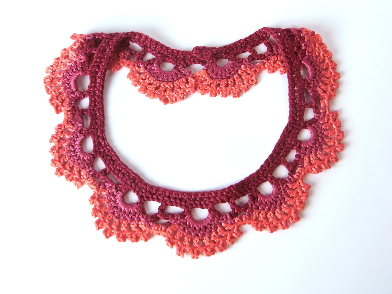 Häkelkette als Collier