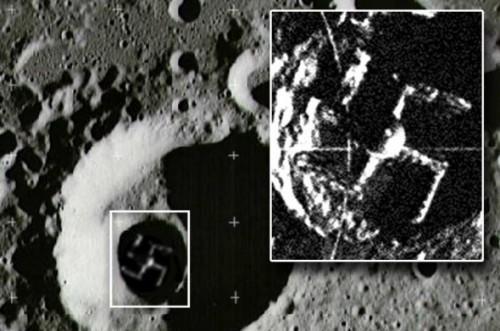 Свастика Индии на Луне Swastika of India on Moon