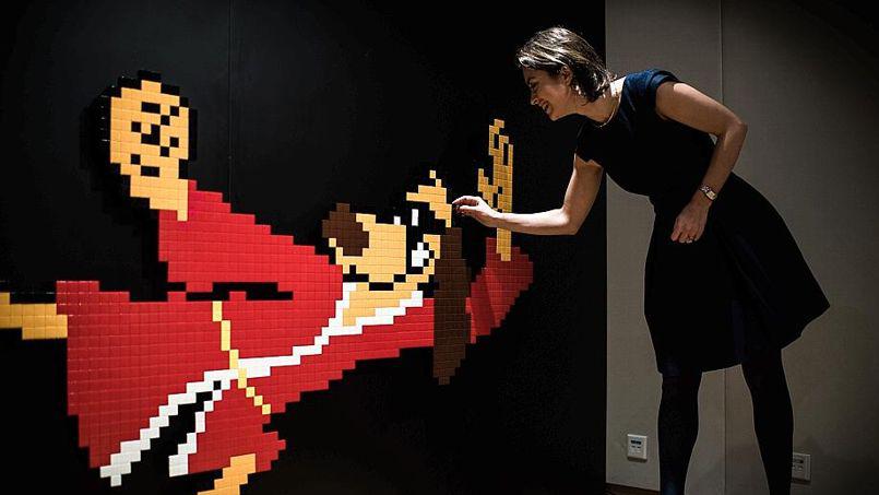 Space invader record vente enchère street art hong kong fou fou