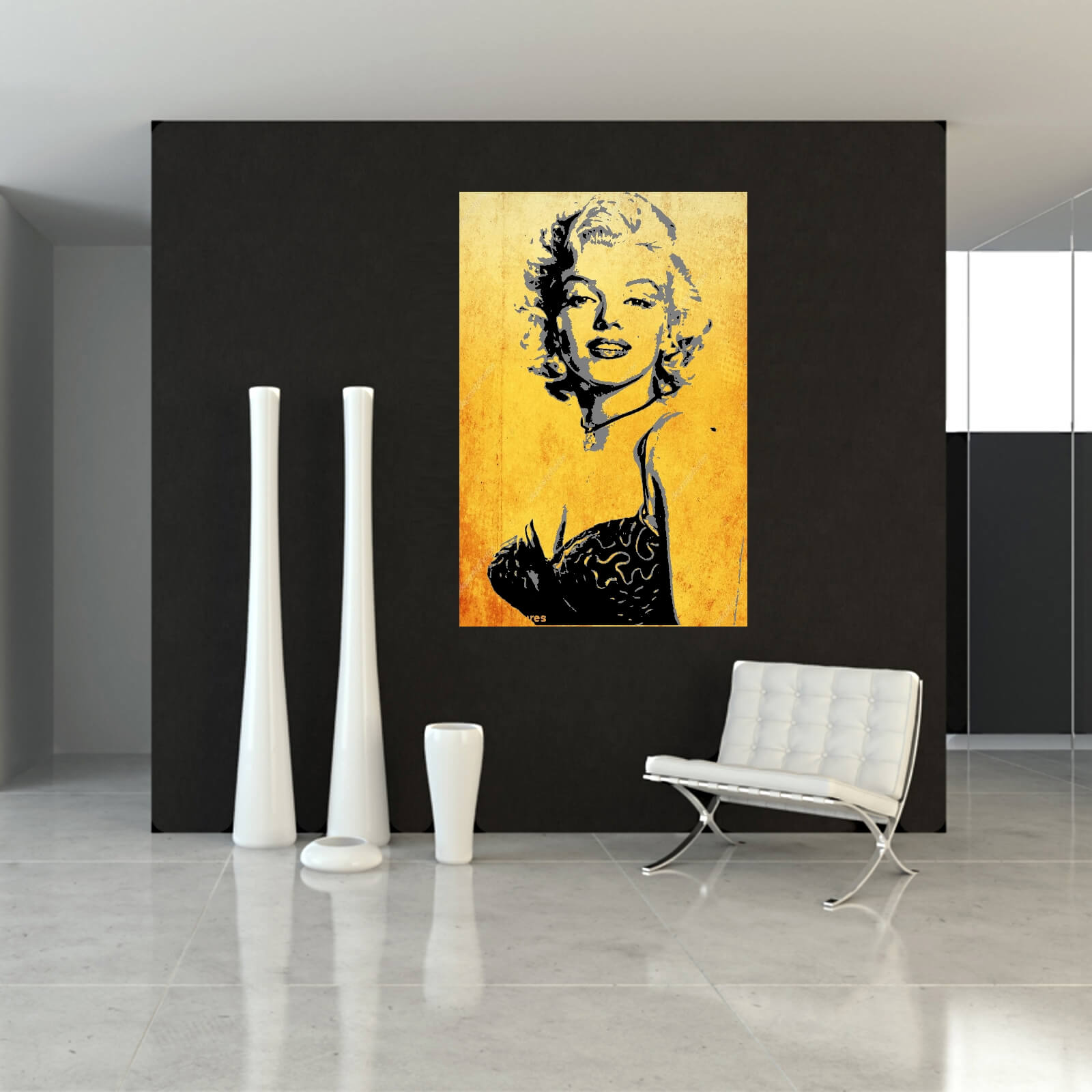 tableau personnalise a partir d’une photo Urban Streets Art