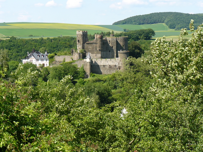 Burg Reichenberg, Gesamtansicht von Süden