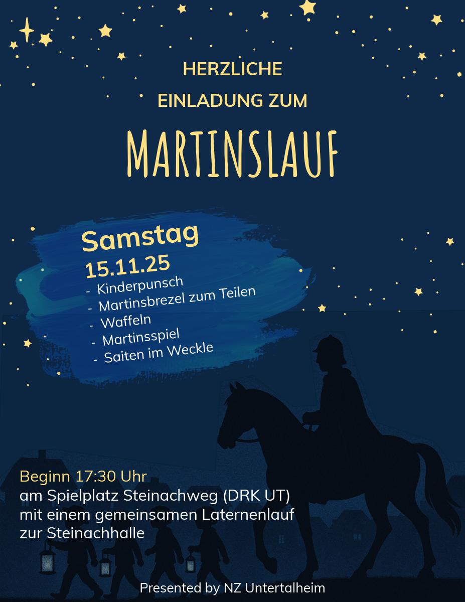 Laternenumzug mit Martinispiel in Talheim