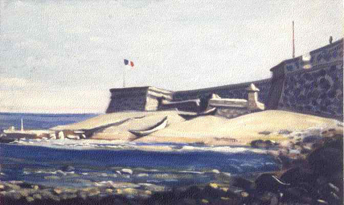 Jean Milhau, Fort de Brescou