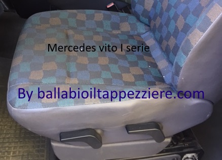 Imbottitura seduta Mercedes Vito  By ballabioiltappezziere.com