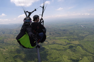 Paragliding Roldanillo Kolumbien Tour