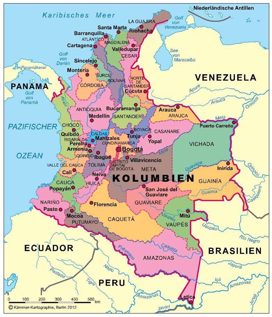 Reise-Regionen in Kolumbien - Bacano Travel - Erlebnisreisen Kolumbien