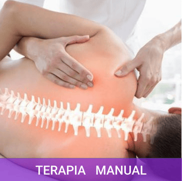 fisioterapeuta aplicando terapia manual a un paciente