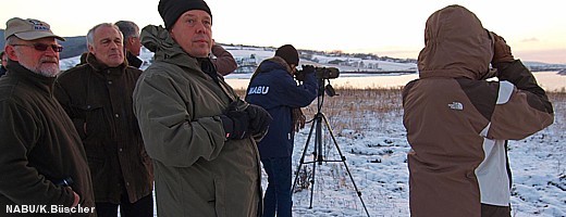 Im Anschluss an die Feierstunde konnten sich die Gäste von der Schönheit der Auenlandschaft auf der von dem Diplom-Biologen Thomas Brandt geführten Exkursion überzeugen.