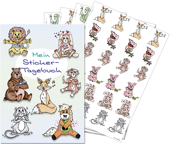 Sticker-Tagebuch, Gefühlstagebuch
