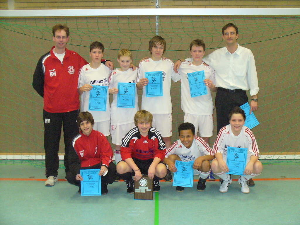 Hallenmeister 2007 C-Junioren