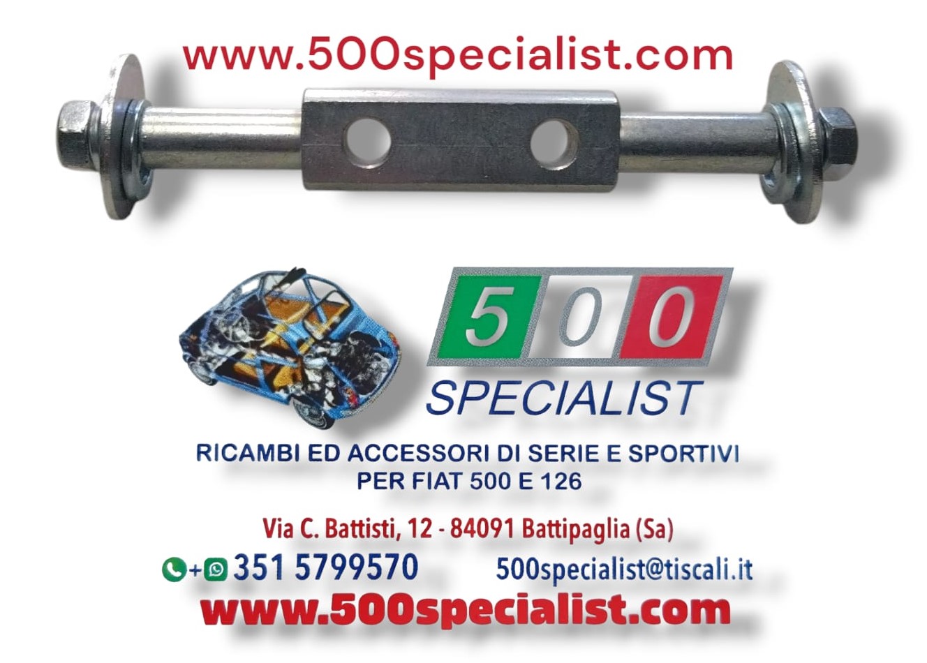 Molla Supporto Motore Rinforzata Fiat 500 F/L - Foto 10