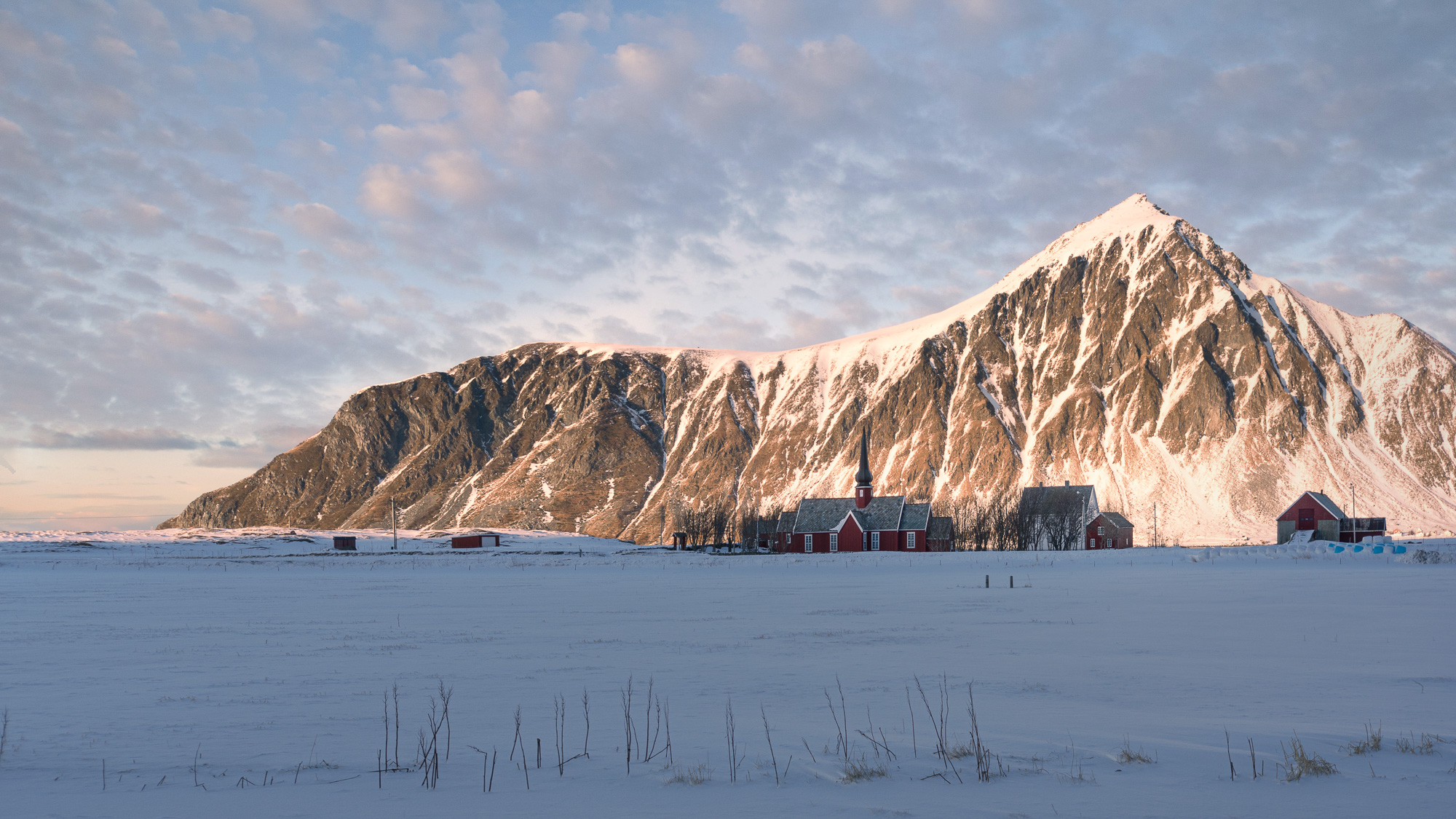 Flkastad Kirke - Lofoten - Winter 2018