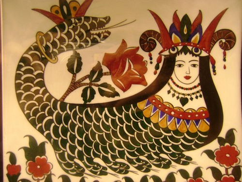 Representació de Sahmaran