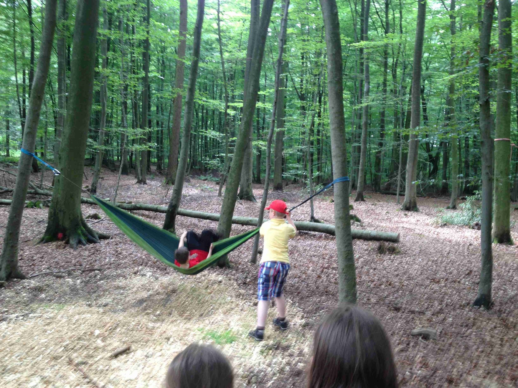 Spielplatz im Wald