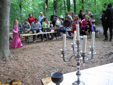 Prinzessinnen und Prinzen im Wald!