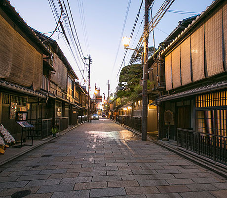 Shinbashi Street backside of  Yoshi-Ima