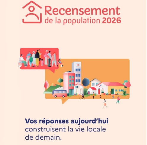 Recensement de la population 2026