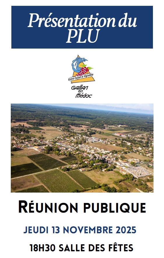 Réunion PLU