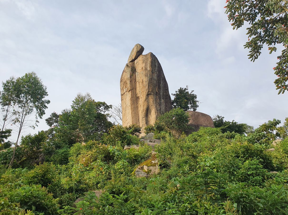 Der Crying Stone in Kakamega im Westen von Kenia