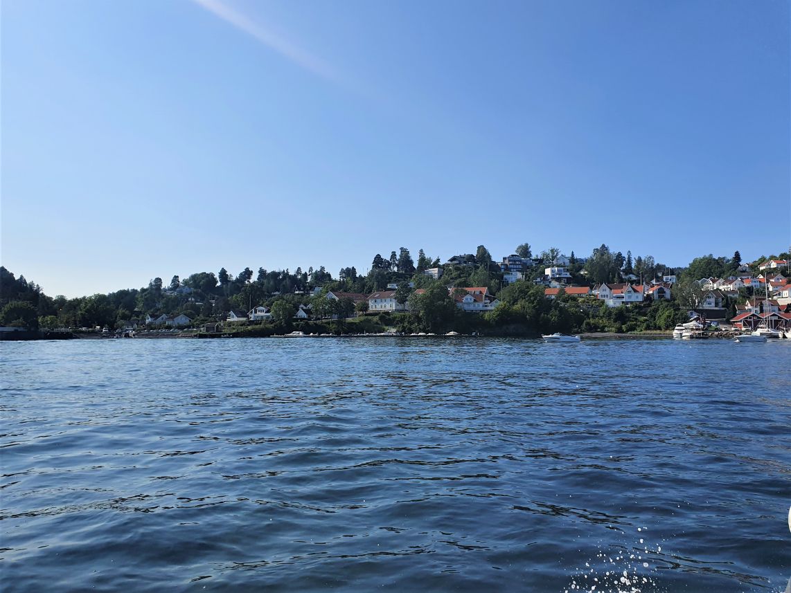 Bootfahrt auf dem Oslofjord in Asker