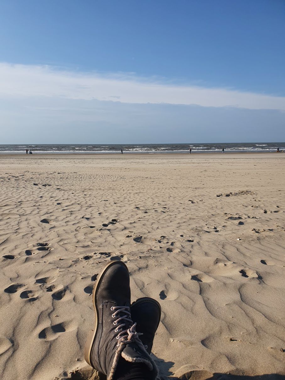 Nordsee-Strand von Zaandvort