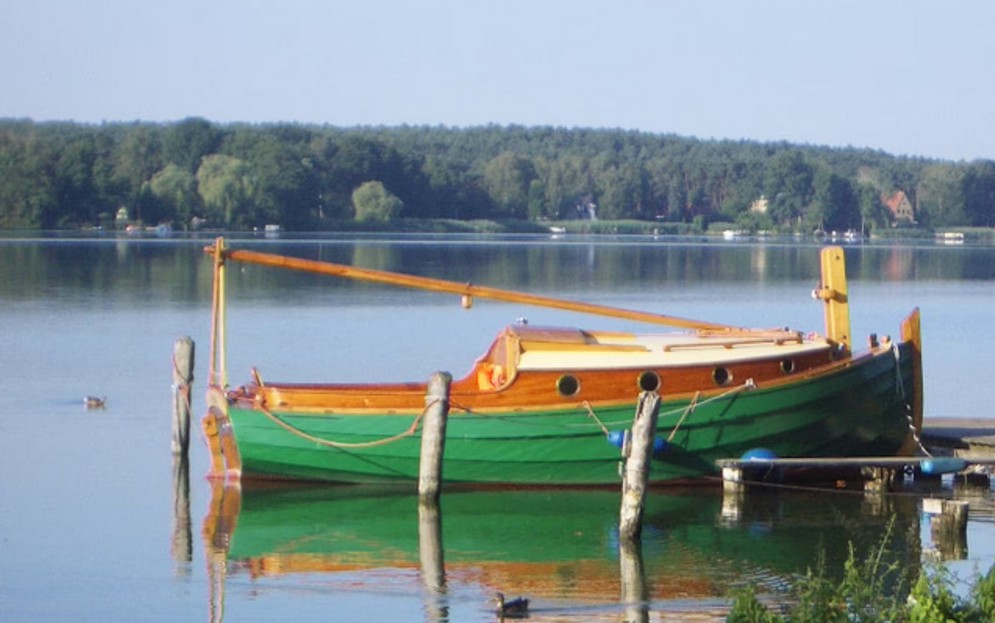 Einzigartiges Catboot für Liebhaber historischer Boote