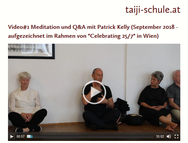 Patrick Kelly führt in diesem Video durch eine Meditation und erläutert die Grundlagen der Meditation.