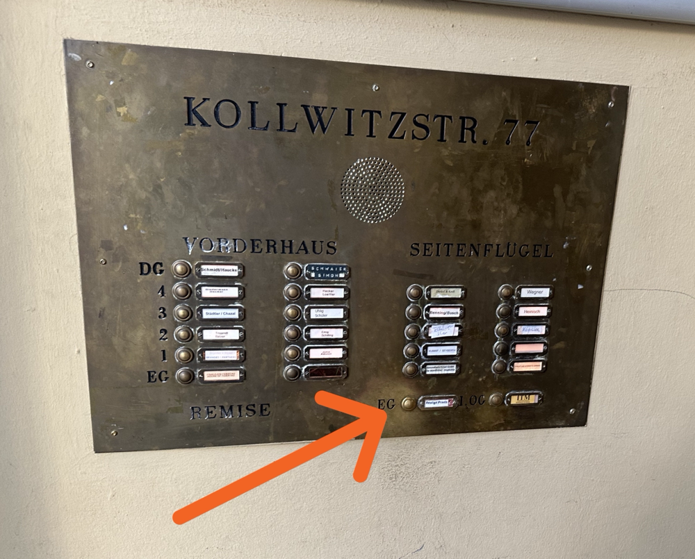 ReAlign-Klingel öffnet die Tür