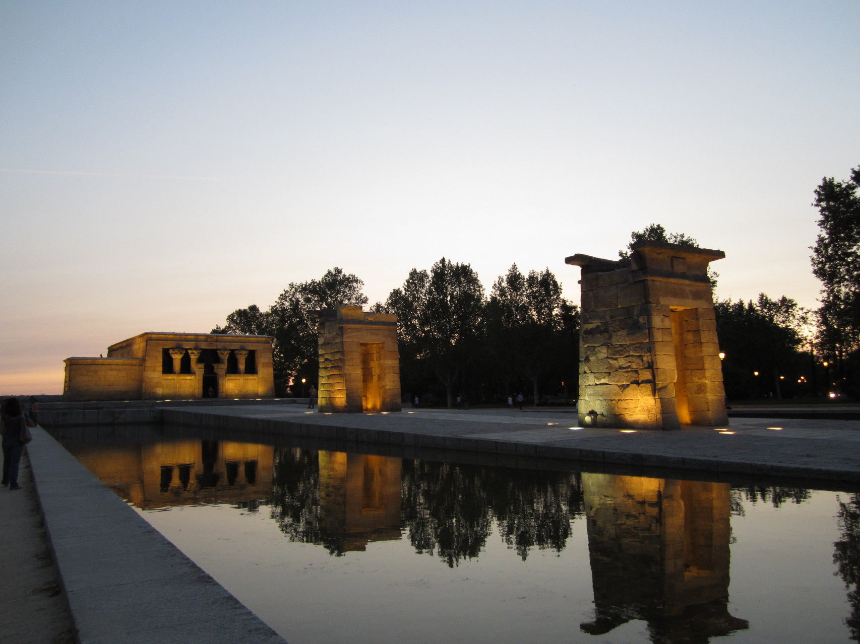 El templo de Debod 