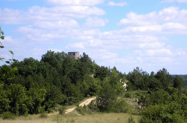 L'ancien moulin à vent du Pech Carlat