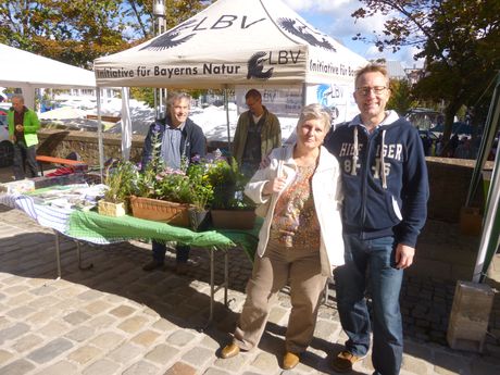 Aschaffenburger auf dem Ökomarkt