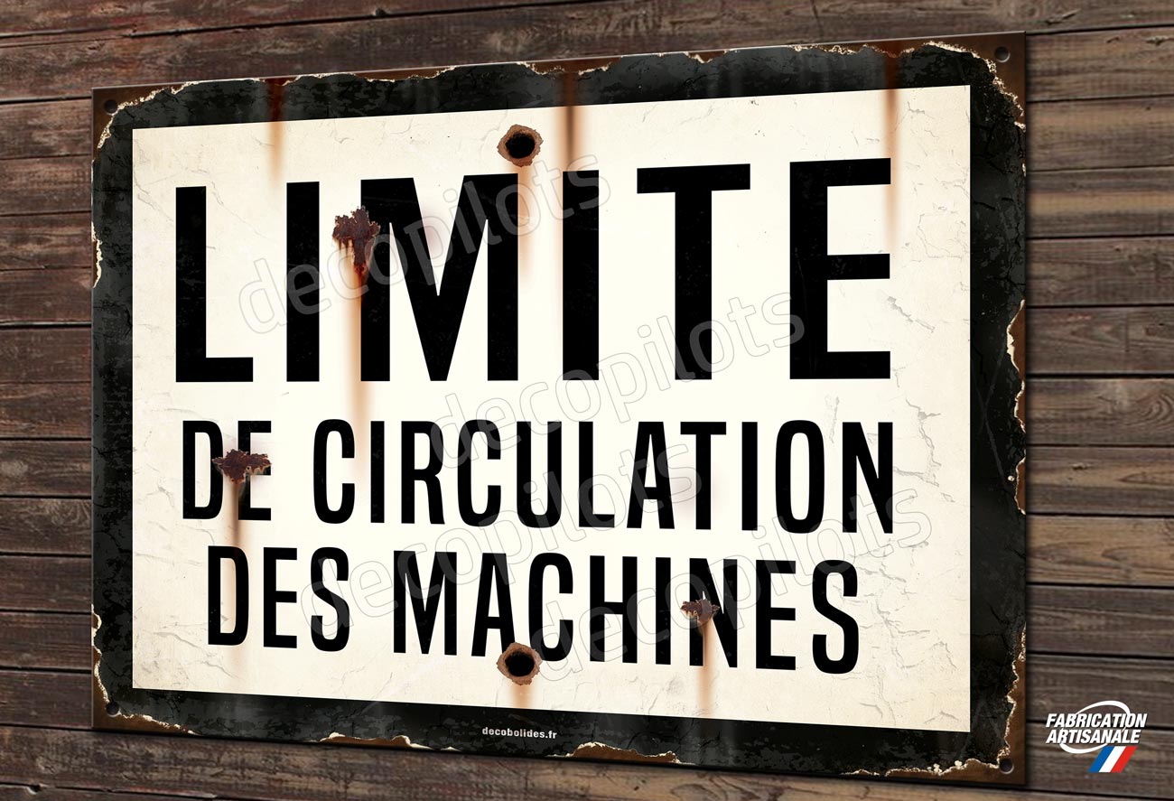 Plaque Métallique A4 Personnalisée - Style Vintage Billet De Train - Déco Murale Orange