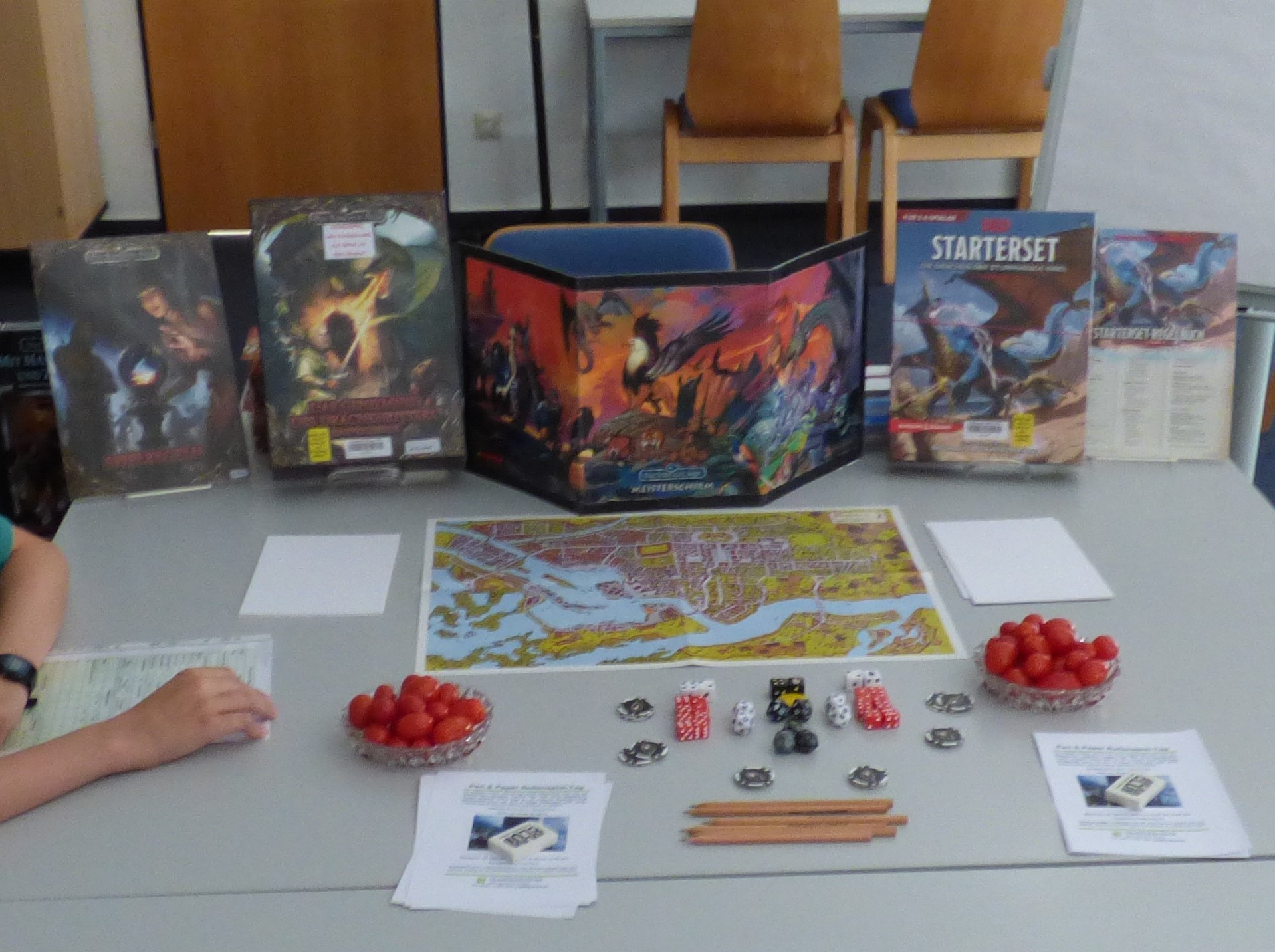 Pen & Paper Fantasy Rollenspiel-Tag