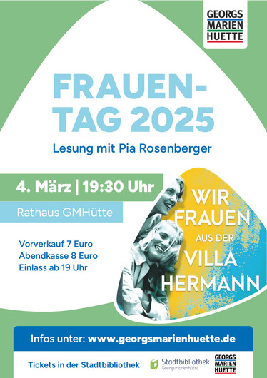 Lesung zum Frauentag: Pia Rosenberger