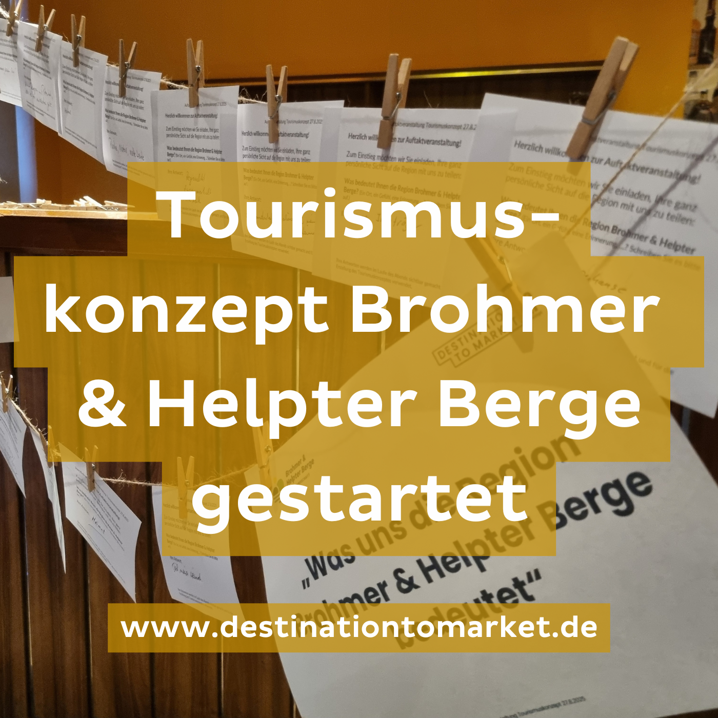 Tourismuskonzept Brohmer & Helpter Berge gestartet