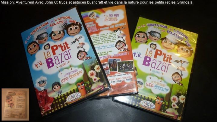 Retrouvez John C dans Mission: Aventures dans les DVD du P'tit Bazar!